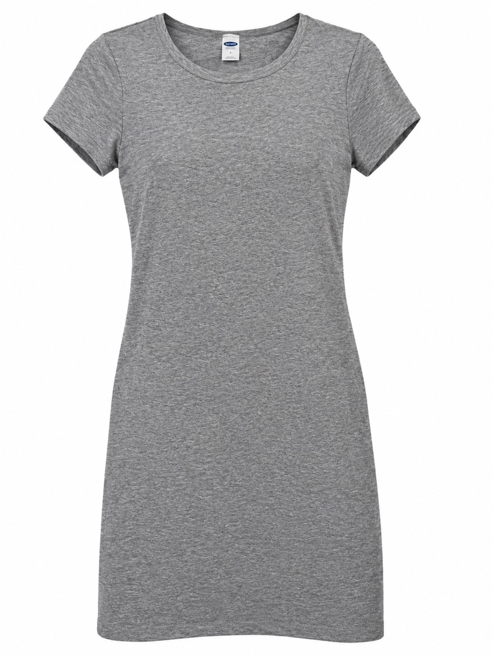 Old Navy Gray Short Sleeve Midi Dress